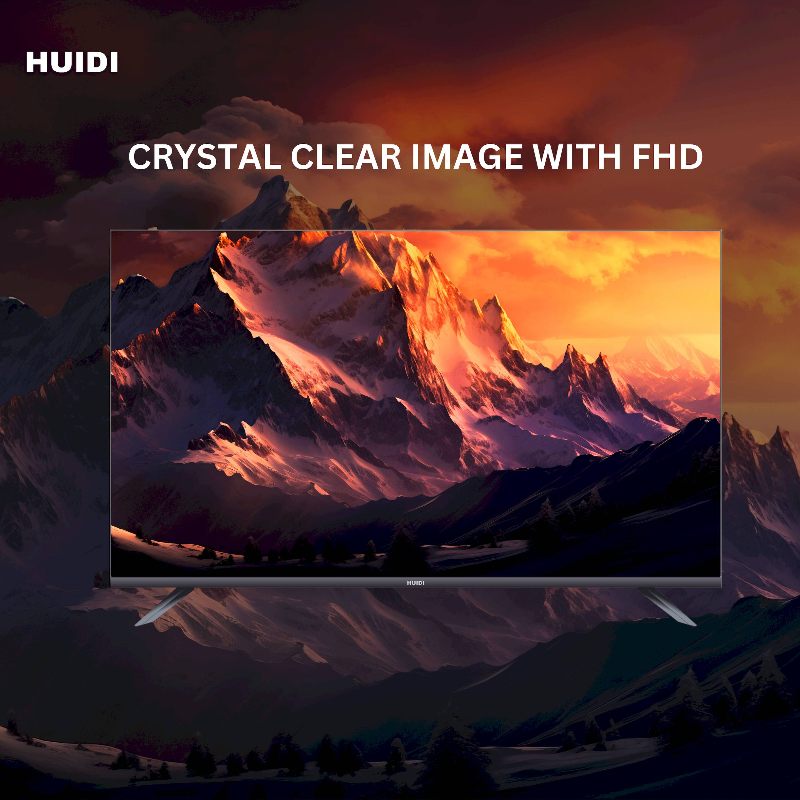 40 Inches (100 cm) Huidi Full HD Smart LED TV HD6FSPRO - Image 5